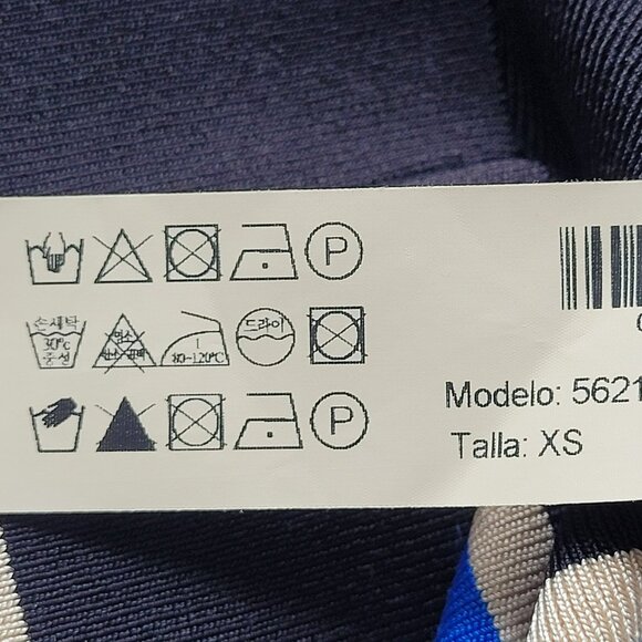 Massimo Dutti Striped off-the-shoulder knit top Size XS - Picture 6 of 6